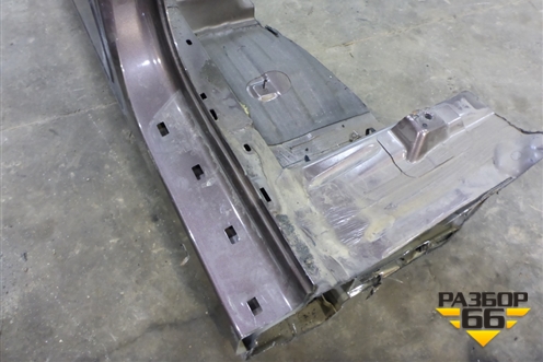 Порог со стойкой левый для Hyundai Santa Fe с 2012-2018г (Санта Фе)