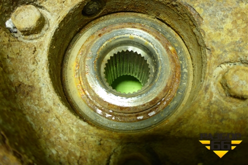 Кулак задний левый (4WD) (527102W100) для Hyundai Santa Fe с 2012-2018г (Санта Фе)