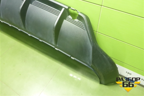 Юбка заднего бампера (после 2022г) (2804202XKQ11A) для Haval F7 с 2019г (Ф7)