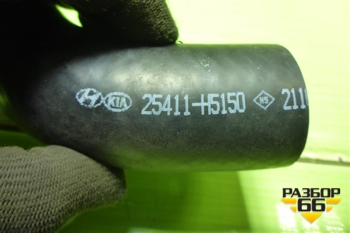 Патрубок системы охлаждения (верхний) (25411H5150) для Kia Rio с 2011-2016г (Рио 3)