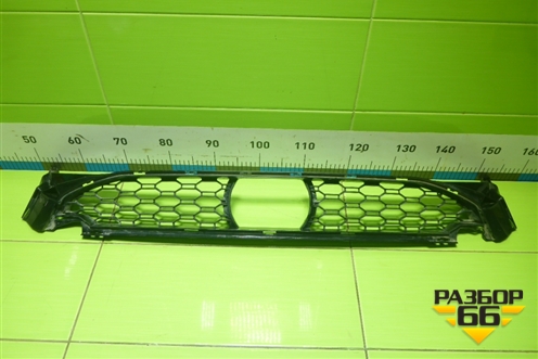 Решетка в передний бампер центральная (51118064600) для BMW X3 G01 с 2017г (Х3 Г01)