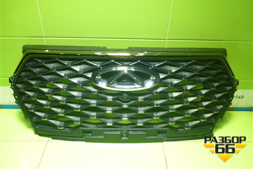 Решетка радиатора (под камеру) (602001812AA) для Chery Tiggo 7 Pro Max с 2022г (Тиго 7 Про Макс)