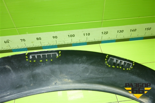 Накладка заднего крыла правого (6600211610) для Geely Tugella с 2019г (Тугелла)