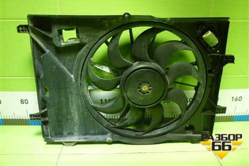 Вентилятор охлаждения радиатора (95137166) для Chevrolet Aveo (Т300) с 2011г (Авео Т300)