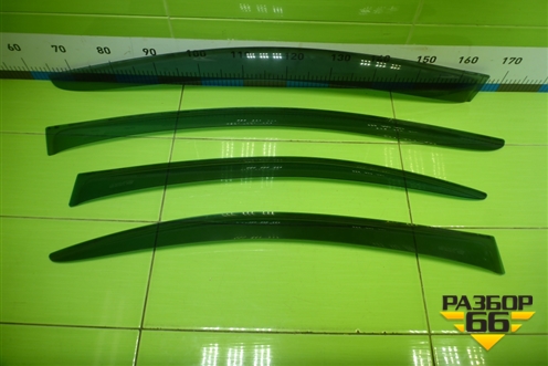 Ветровик на дверь (комплект седан) для Chevrolet Aveo (Т300) с 2011г (Авео Т300)