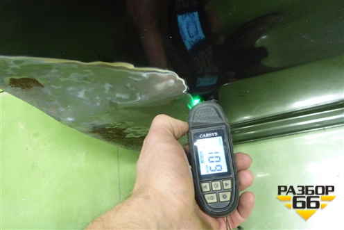 Дверь передняя левая (5N0831055B) для Volkswagen Tiguan с 2011-2016г (Тигуан)