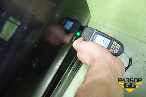 Дверь передняя левая (5N0831055B) для Volkswagen Tiguan с 2011-2016г (Тигуан)