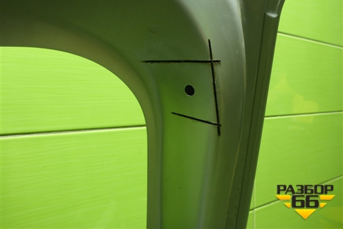 Дверь багажника без стекла (73700A0000) для Hyundai Creta с 2016-2021г (Крета)