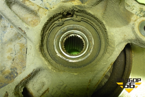 Кулак поворотный передний левый для Chevrolet Aveo (Т300) с 2011г (Авео Т300)