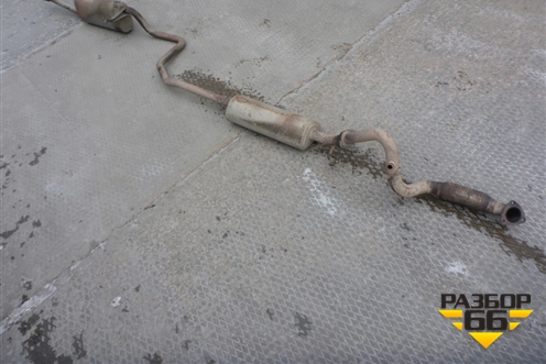 Глушитель (1.6л F16D4) для Chevrolet Aveo (Т300) с 2011г (Авео Т300)