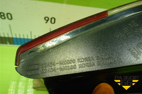 Фонарь задний внутренний правый (92404M0000) для Hyundai Creta с 2016-2021г (Крета)