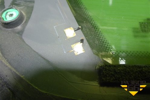 Стекло глухое правое (универсал) для Audi A4 (В8) с 2007-2015г (А4)