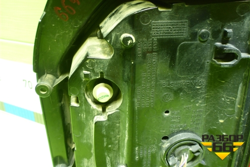 Фонарь задний левый (после 2020г Led) (7LA945207B) для Volkswagen Multivan T6 с 2015-2020г (Мультивен)