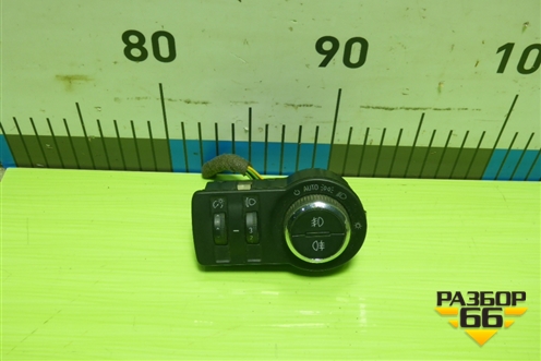 Модуль управления света фар (правый руль) для Opel Astra J с 2009г (Астра Джей)