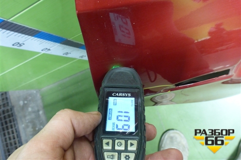 Дверь задняя правая (седан) (770044Y000) для Kia Rio с 2011-2016г (Рио 3)