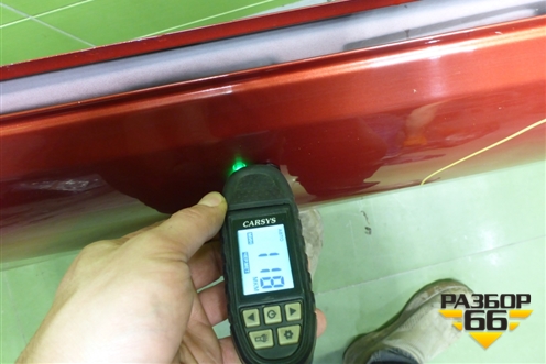 Дверь задняя правая (седан) (770044Y000) для Kia Rio с 2011-2016г (Рио 3)