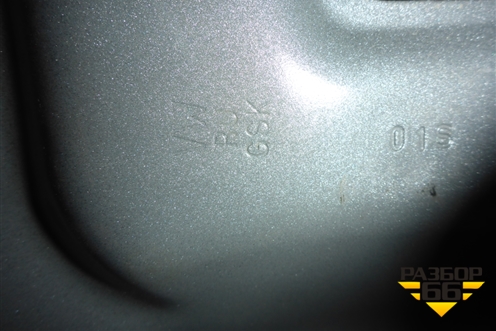 Дверь багажника без стекла (6N5827025C) для Volkswagen Polo с 2020г (Поло)