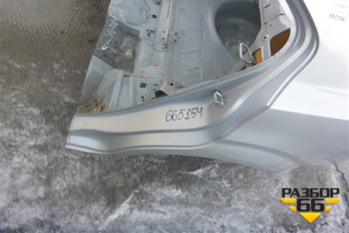 Крыло заднее левое (седан) для Chevrolet Aveo (Т300) с 2011г (Авео Т300)