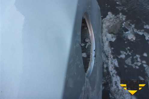 Крыло заднее правое (седан) для Chevrolet Aveo (Т300) с 2011г (Авео Т300)