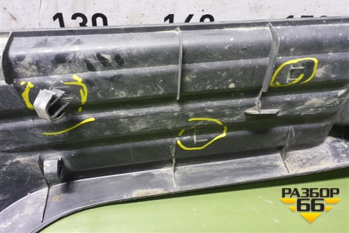 Бампер задний (6702804100BU01AA) для Changan Hunter Plus с 2020-2025г (Хантер Плюс)