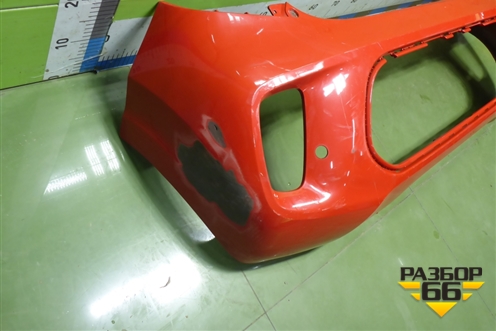 Бампер задний (под парктроник) (86611G6000) для Kia Picanto с 2017г (Пиканто 3)