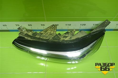 Фара левая (Led с блоком) (4121010BU401) для Changan Hunter Plus с 2020-2025г (Хантер Плюс)