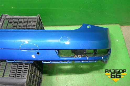 Бампер задний (верхняя часть после 2014г под парктроник) (8U0807385C) для Audi Q3 с 2011-2018г (Ку 3)