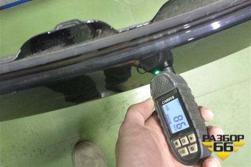 Дверь багажника без стекла (J686301701DY) для Chery Tiggo 4 Pro с 2020г (Тиго 4 Про)