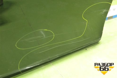 Дверь задняя правая (седан) (41007206114) для BMW 5-серия F10/F11 с 2009-2016г