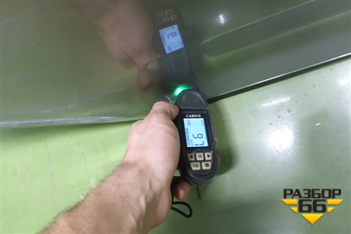 Дверь задняя правая (60833312) для Skoda Rapid с 2013г (Рапид)