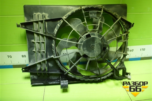 Вентилятор охлаждения радиатора (дубликат) для Hyundai ix 35 с 2010г (Ай икс 35)
