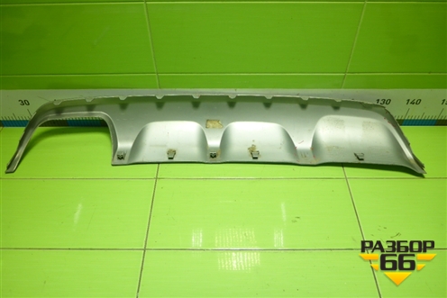 Накладка заднего бампера (до 2020г X-Line) (H086665500) для Kia Rio с 2017г (Рио 4)