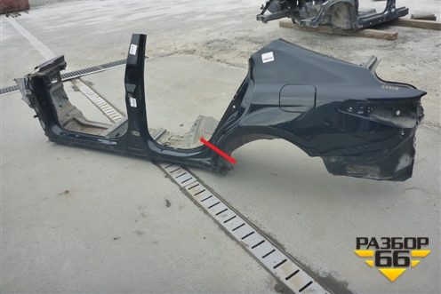 Крыло заднее левое (6160233290) для Toyota Camry V70 с 2017г (Камри)