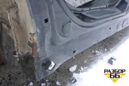 Порог со стойкой правый (5ти дверный кузов) для Honda Civic 5D с 2005-2011г (Цивик)