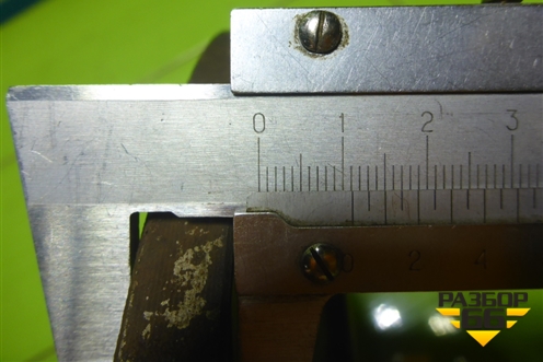 Диск тормозной задний (не вентилируемый) (8K0615601B) для Audi A4 (В8) с 2007-2015г (А4)