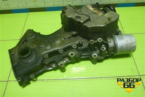 Крышка двигателя передняя (1.4л CAX) (03C109211CD) для Volkswagen Golf VI с 2009-2012г (Гольф 6)