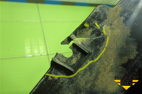 Локер задний левый (868252Y000) для Hyundai ix 35 с 2010г (Ай икс 35)