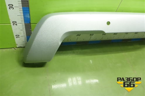 Накладка заднего бампера (под парктроник) (850703876R) для Renault Duster II с 2021г (Дастер)