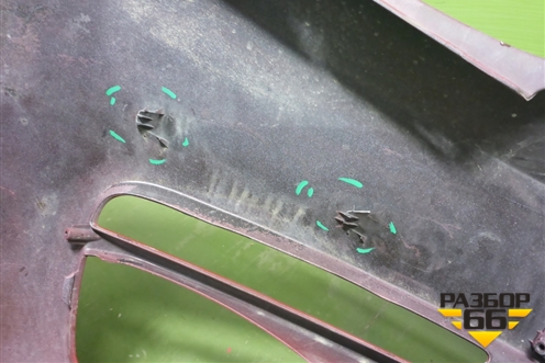 Бампер передний (865114Y500) для Kia Rio с 2011-2016г (Рио 3)