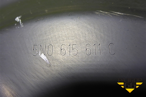 Кожух тормозного диска задний левый (5N0615611C) для Volkswagen Passat (В7) с 2011-2014г (Пассат Б7)