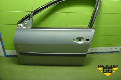 Дверь передняя левая для Renault Megane 2 с 2002-2009г (Меган)