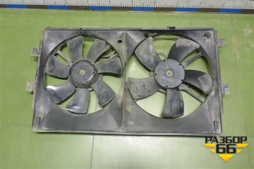 Вентилятор охлаждения радиатора для Mitsubishi Outlander XL с 2006-2012г (Аутлендер ХЛ)