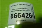 Ручка внутренняя двери задней левой (738187901) для BMW X5 F15 с 2013г (Х5 Ф15)