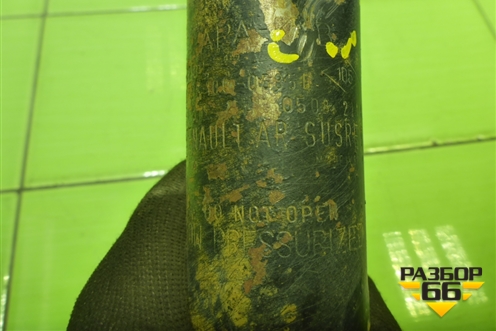 Амортизатор задний для Renault Megane 2 с 2002-2009г (Меган)