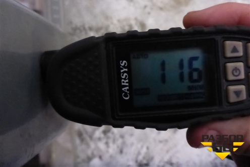 Порог со стойкой правый для Renault Megane 2 с 2002-2009г (Меган)