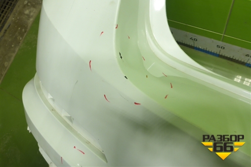 Бампер задний (60U807421D) для Skoda Rapid с 2020г (Рапид)