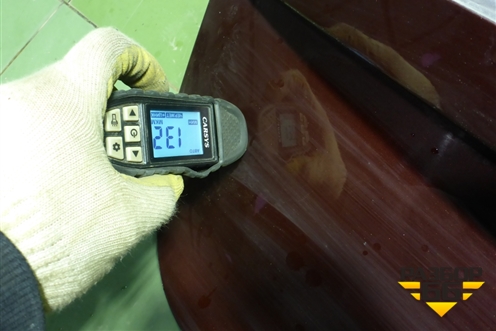 Дверь багажника без стекла (760827025C) для Volkswagen Touareg с 2018г (Туарег)