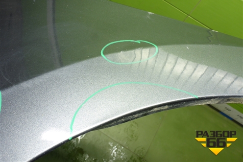 Крыло переднее левое (6N5821021) для Volkswagen Polo с 2020г (Поло)