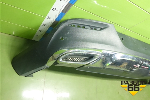 Юбка заднего бампера (под парктроник) (A2928851425) для Mercedes Benz GLE-Klass (купе) C292 с 2015г (ГЛЕ)