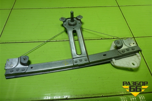 Стеклоподъёмник механический задний левый для Renault Logan с 2004-2015г (Логан)